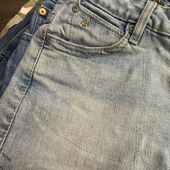 Wrangler Aura Y2K Denim Shorts - Picture 3 of 4